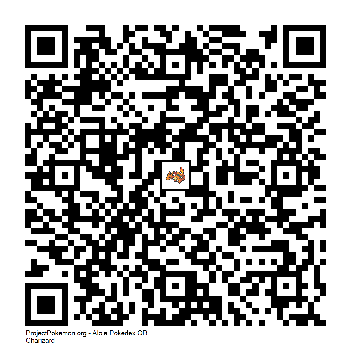Cdigo QR de Charizard